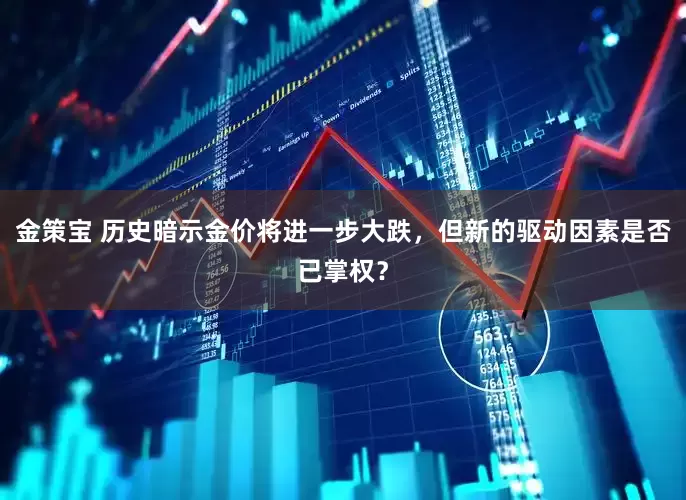 金策宝 历史暗示金价将进一步大跌，但新的驱动因素是否已掌权？